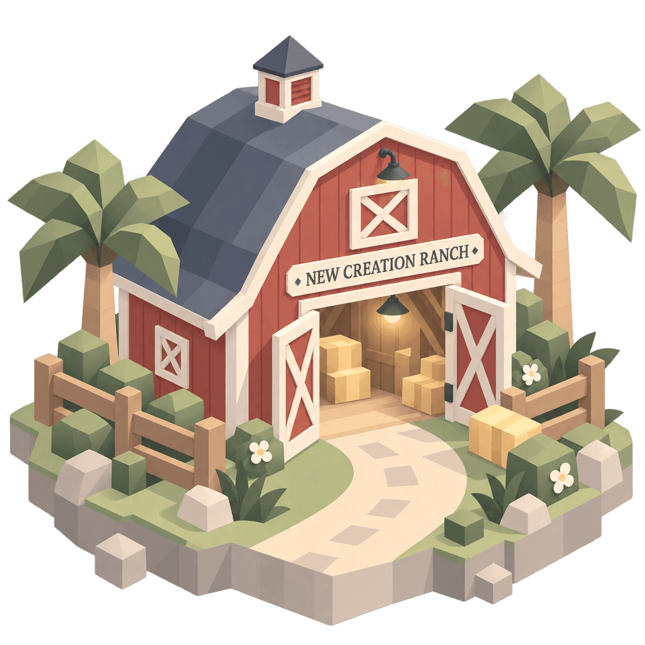 Ranch barn